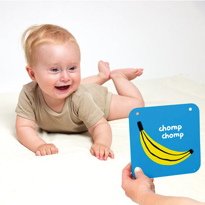 Banana Panda High Contrast Baby Cards - Toby Tiger