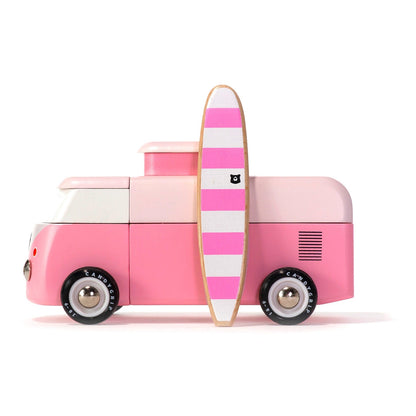 Candylab VW Beach Bus - Pink - Toby Tiger