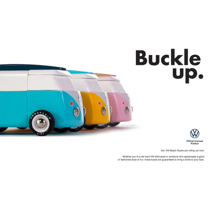Candylab VW Beach Bus - Pink - Toby Tiger