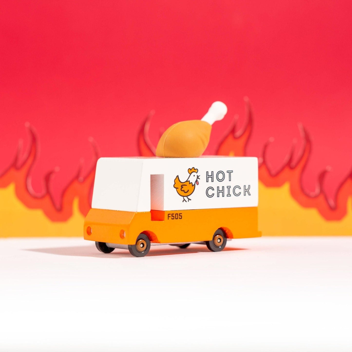 Candylab Candyvan - Hot Chicken Van - Toby Tiger