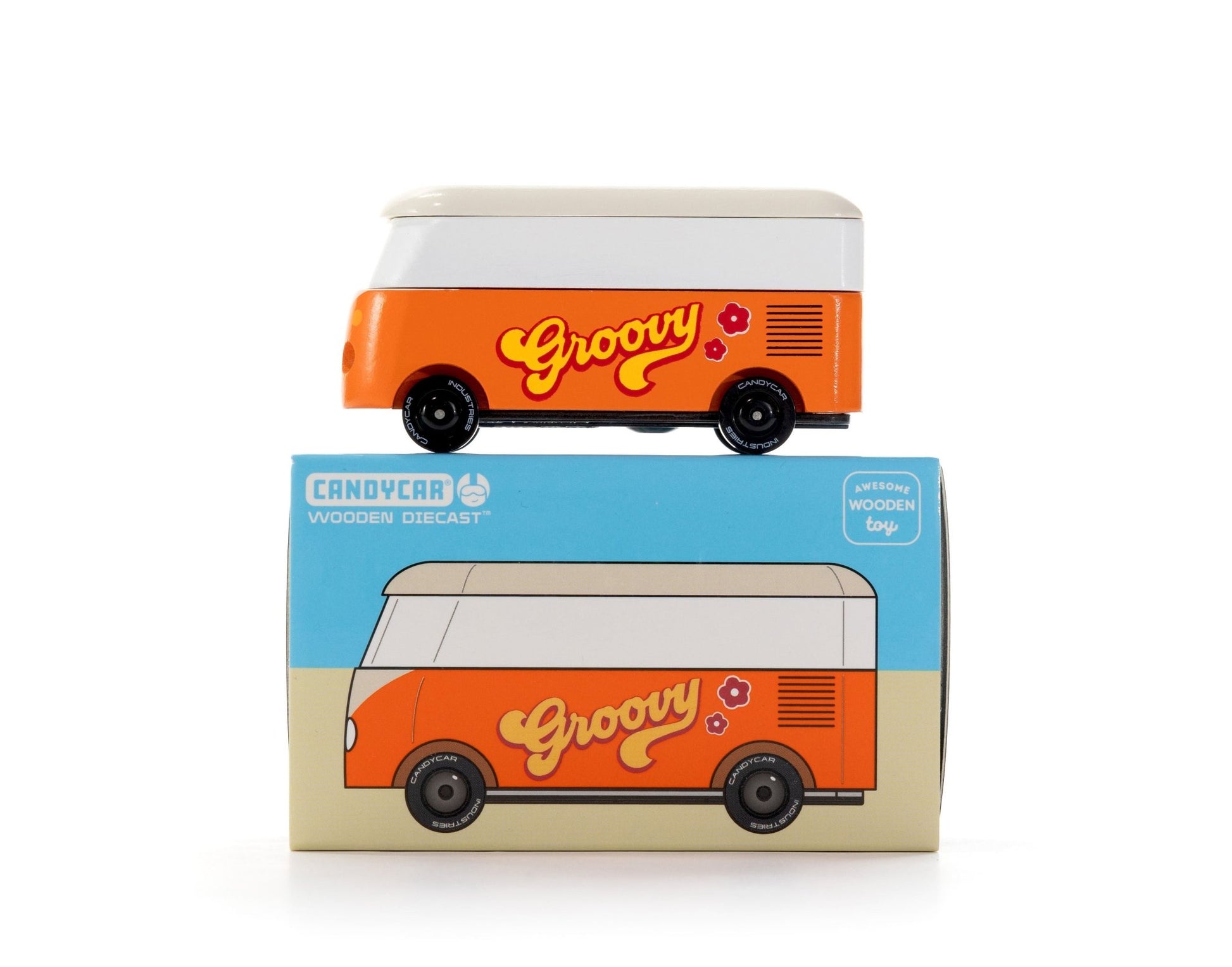 Candylab Candyvan VW T1 Groovy Orange - Toby Tiger