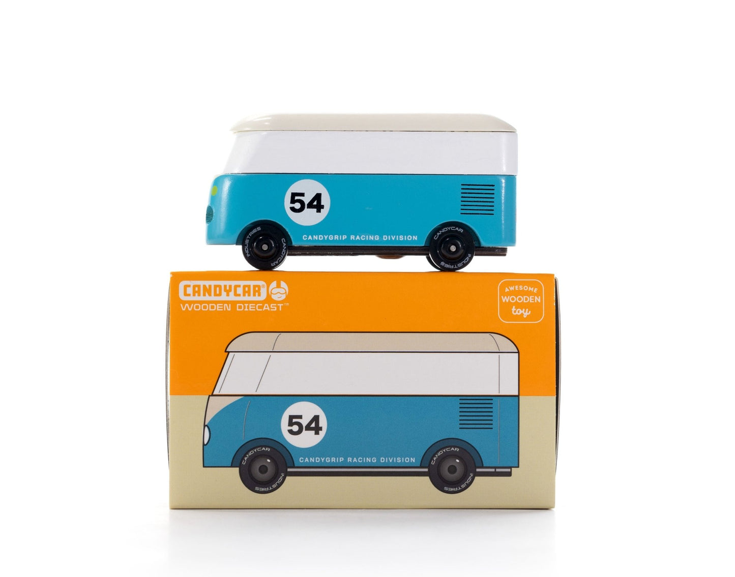 Candylab Candyvan VW T1 Blue 54 - Toby Tiger
