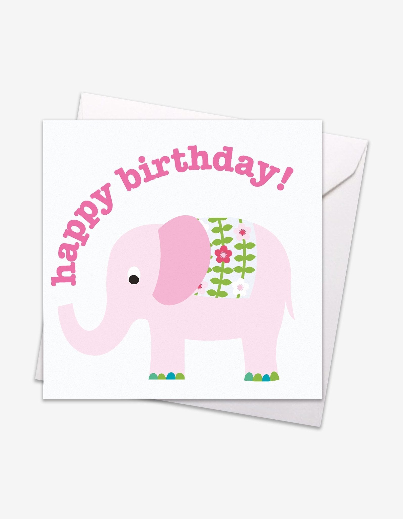 Elephant Birthday Card
