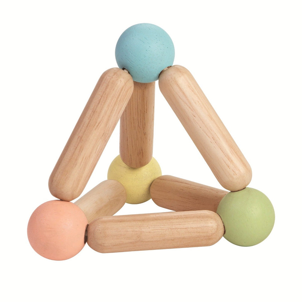 PlanToys Triangle Clutching Toy Pastel