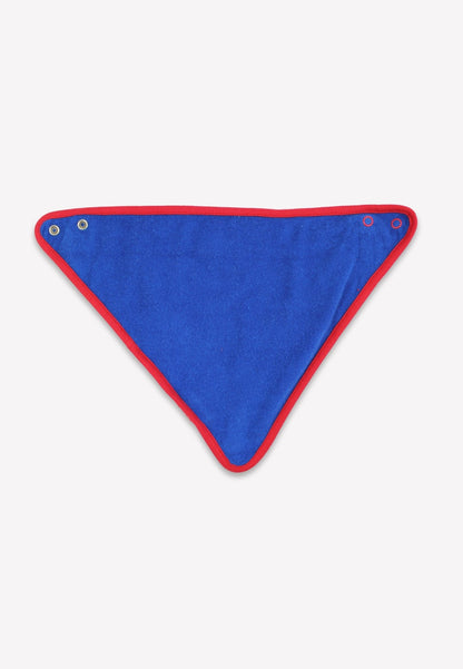 Organic London Print Dribble Bib - Toby Tiger