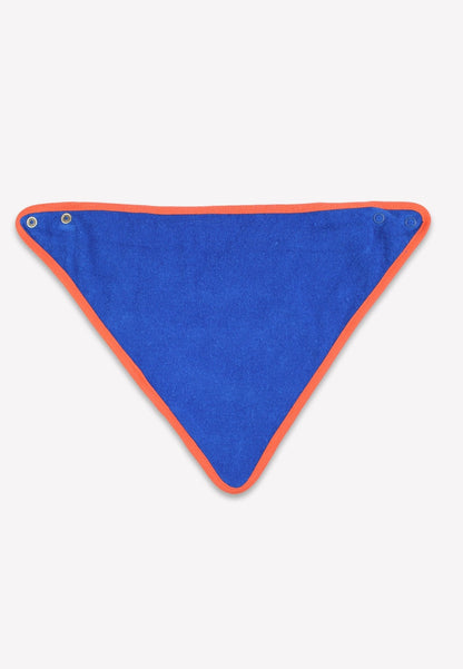 Organic Safari Print Dribble Bib - Toby Tiger