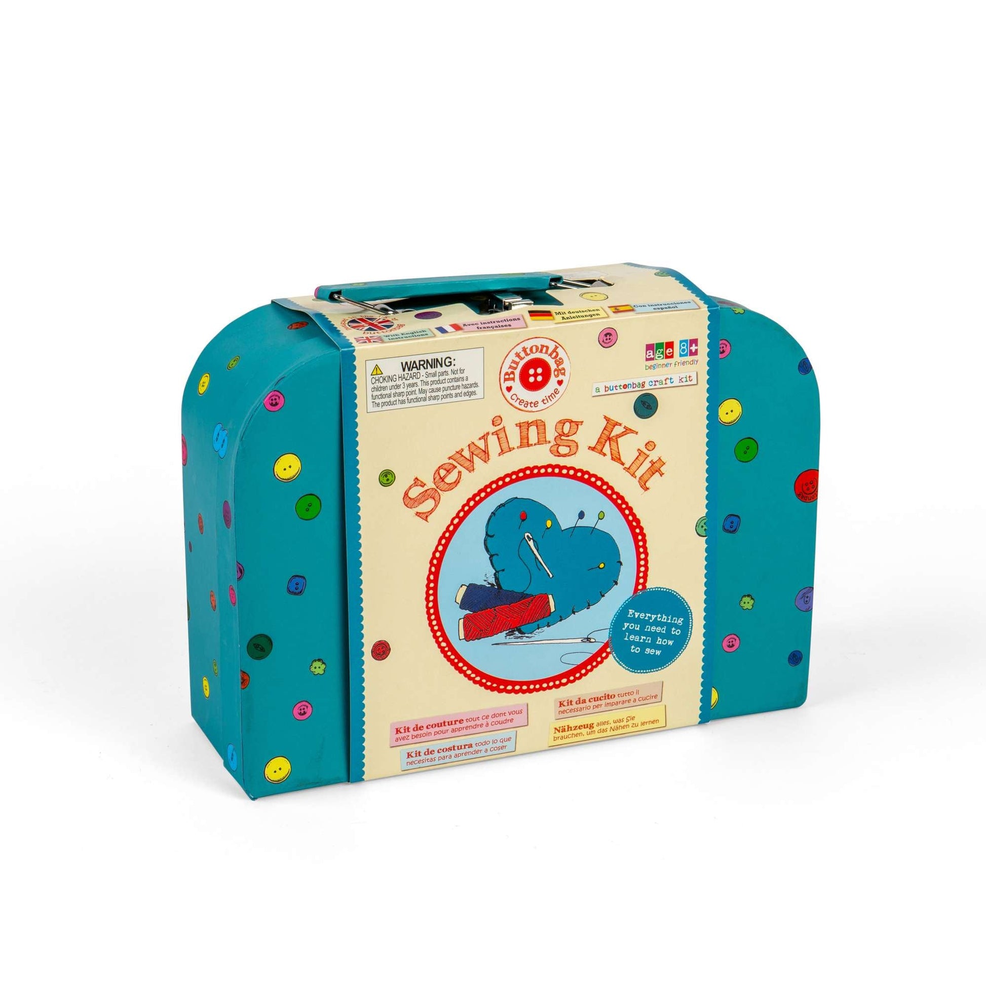 Sewing Kit - Buttonbag - Toby Tiger