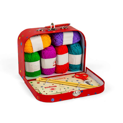 Knitting Kit - Buttonbag - Toby Tiger