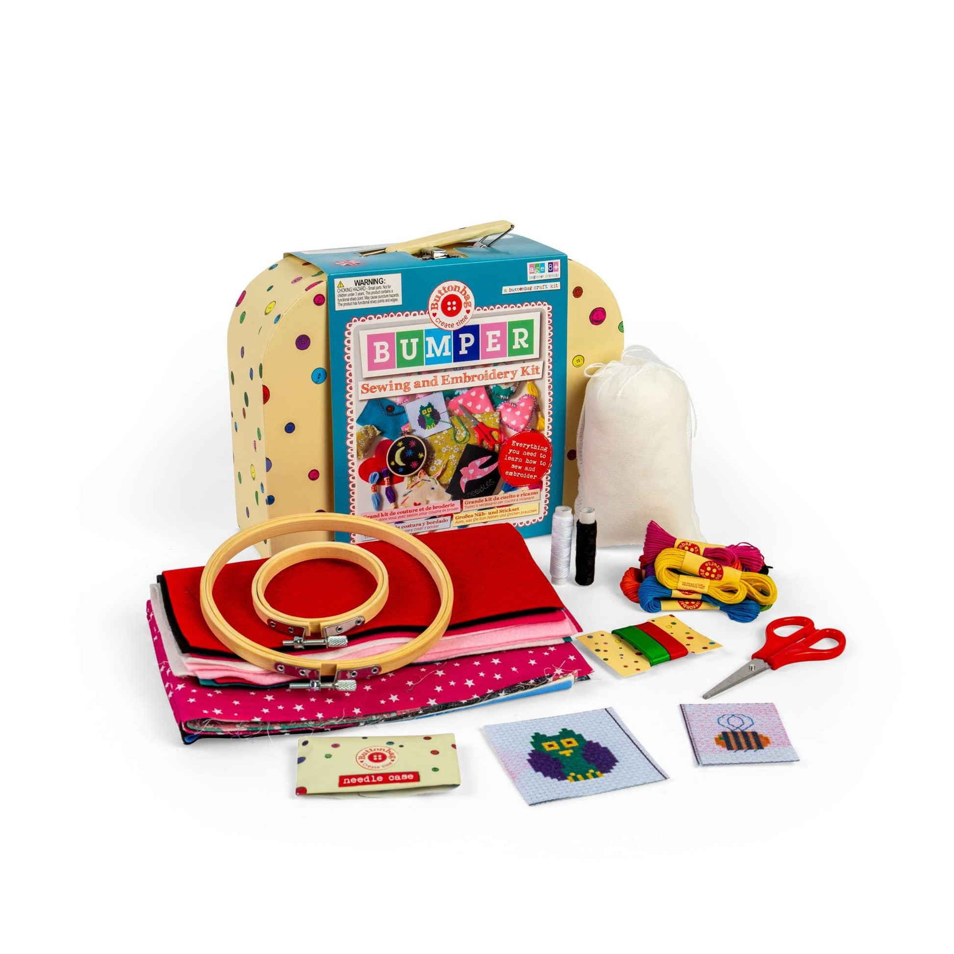 Bumper Sewing - Buttonbag - Toby Tiger