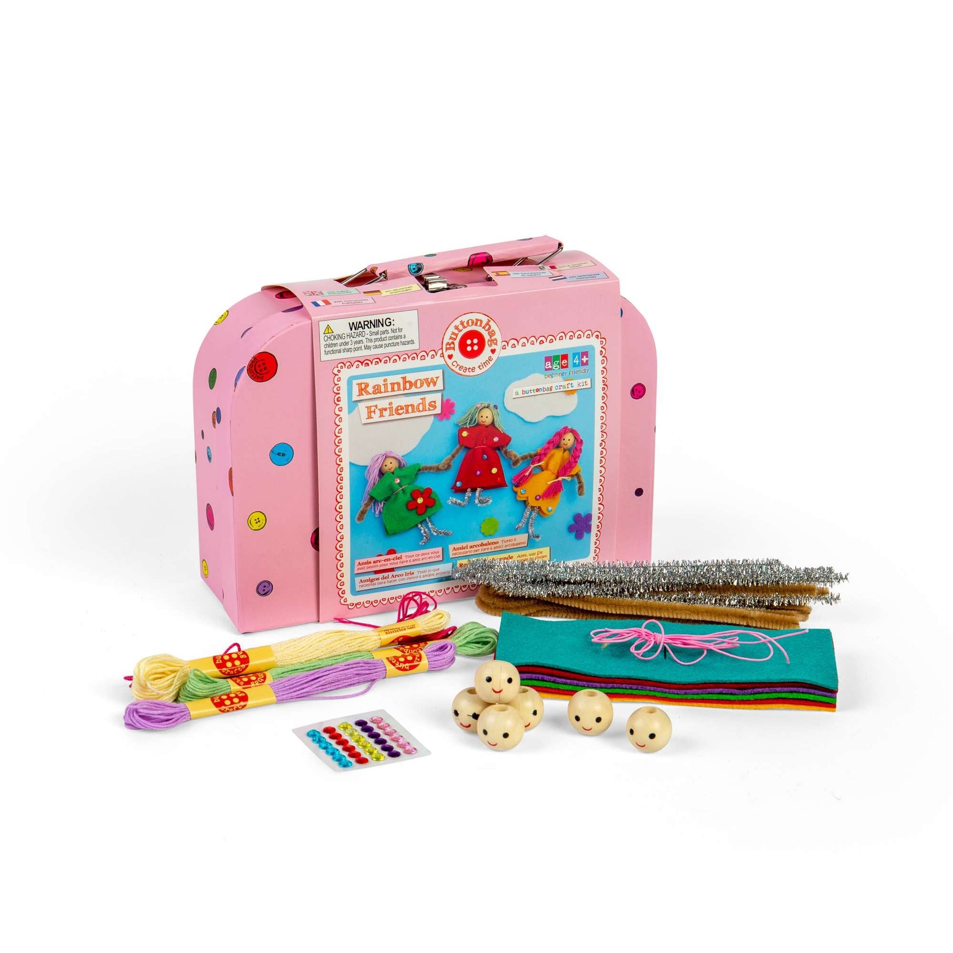 Rainbow Friends - Buttonbag - Toby Tiger