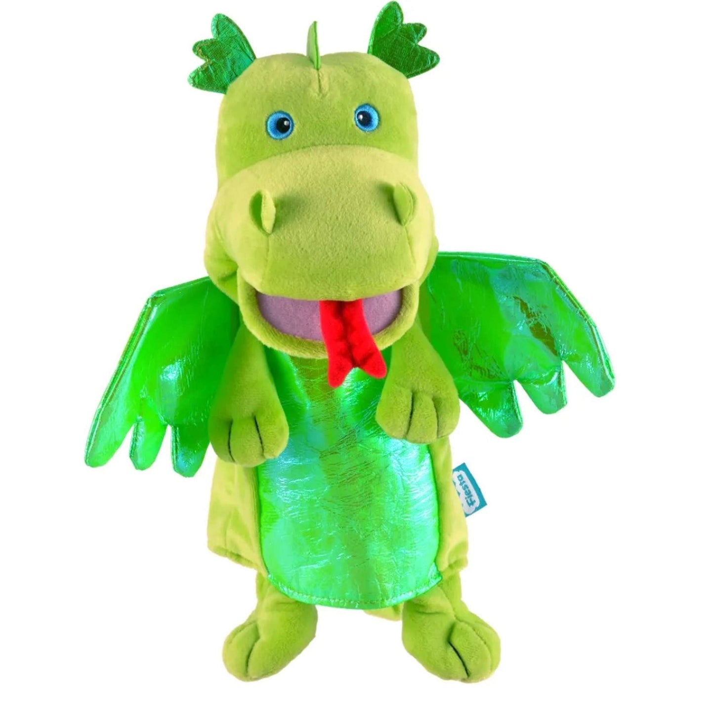 Green Dragon Hand Puppet - Toby Tiger