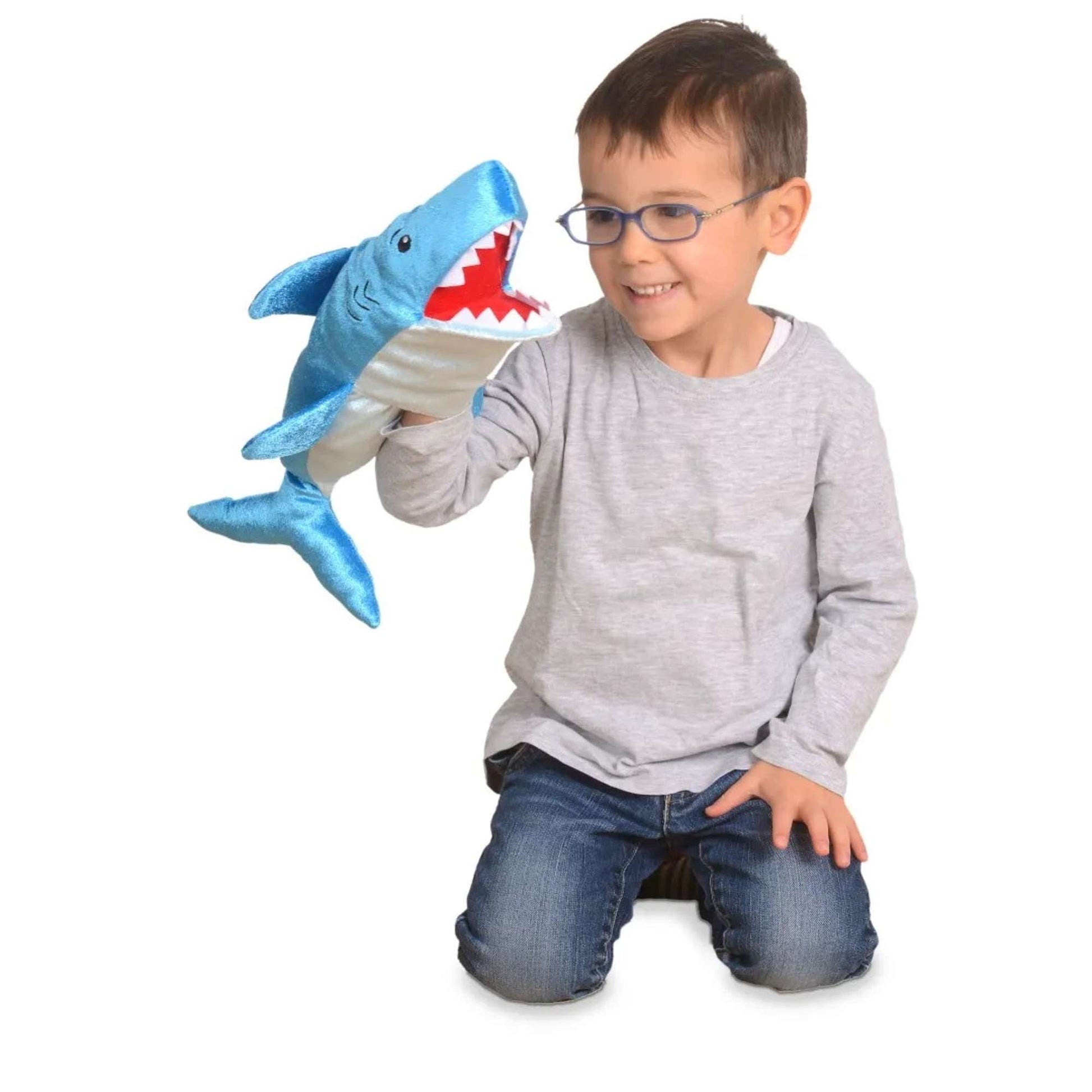 Shark Hand Puppet - Toby Tiger