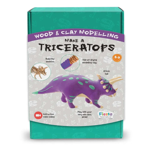 Make A Dinosaur Triceratops - Toby Tiger
