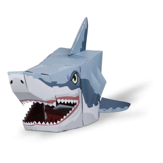 Shark 3D Mask Card Craft - Toby Tiger