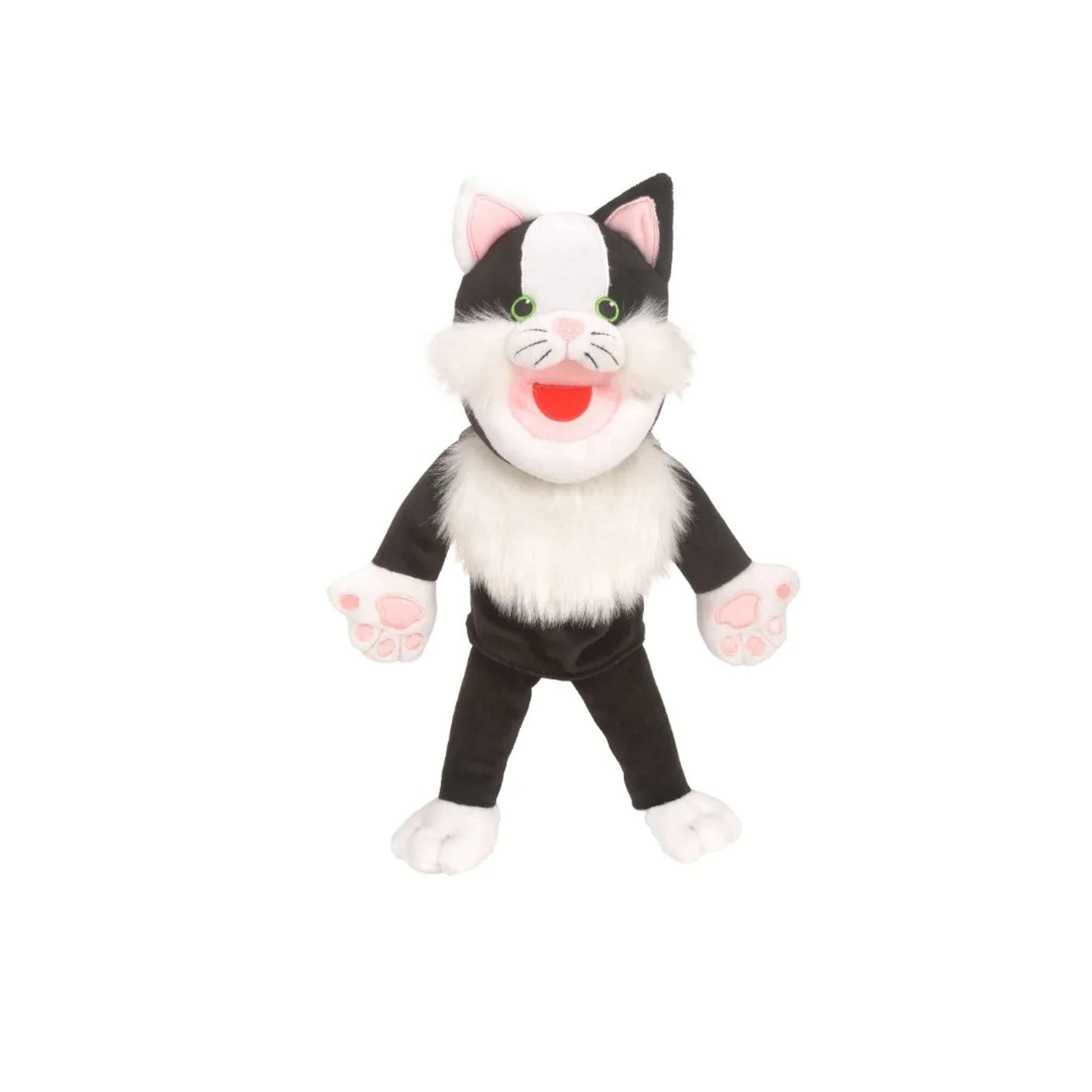 Cat Moving Mouth Hand Puppet - Toby Tiger