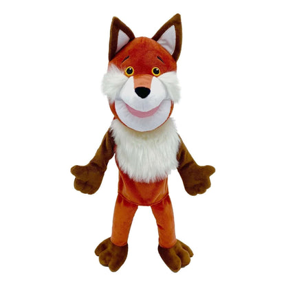 Moving Mouth Fox Hand Puppet - Toby Tiger UK