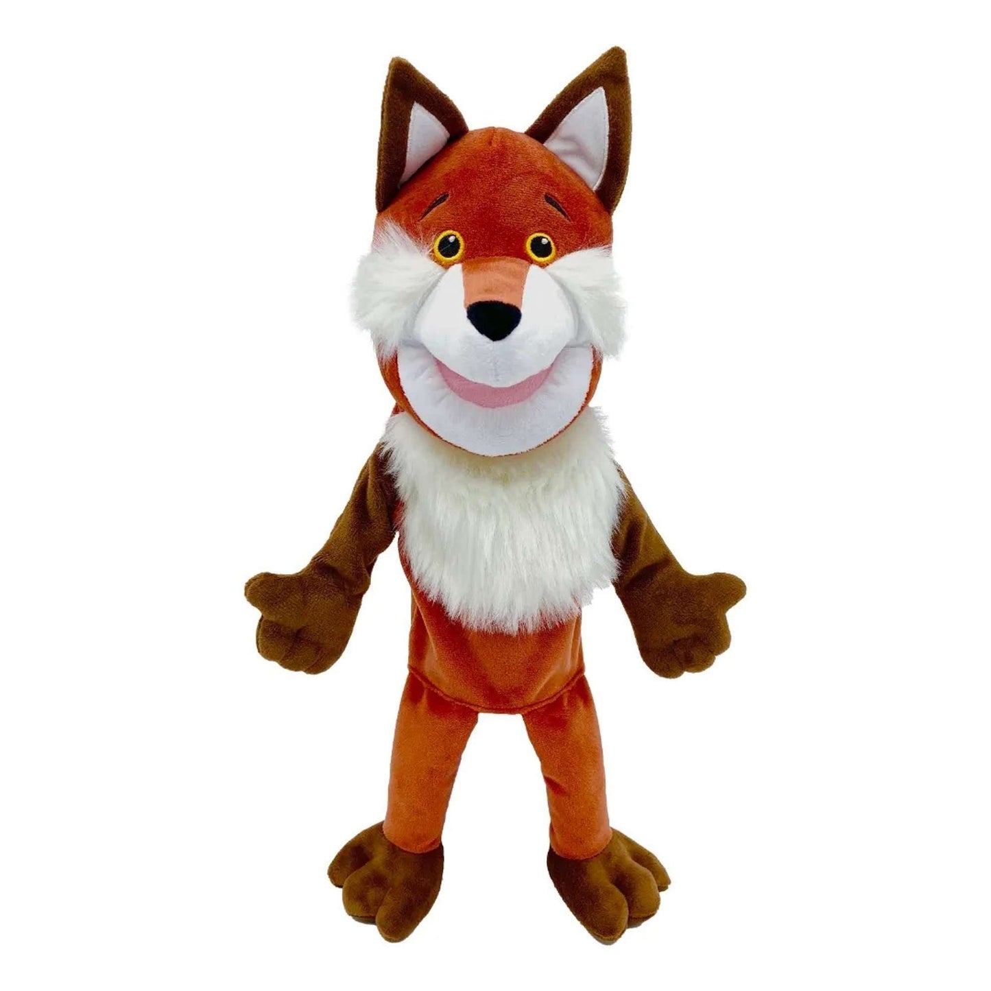 Moving Mouth Fox Hand Puppet - Toby Tiger