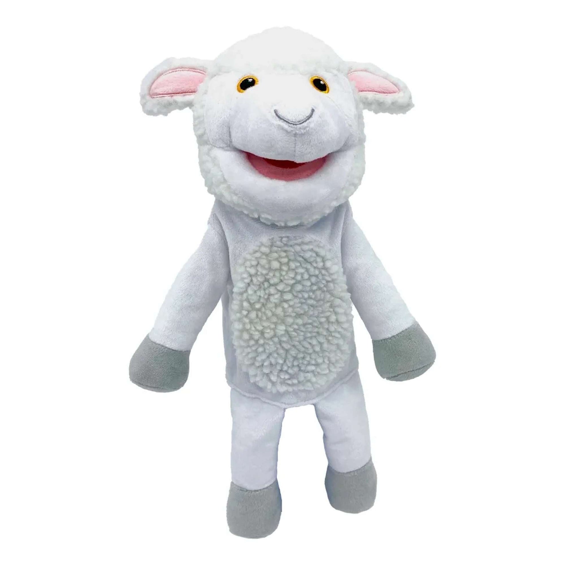 Moving Mouth Sheep Hand Puppet - Toby Tiger