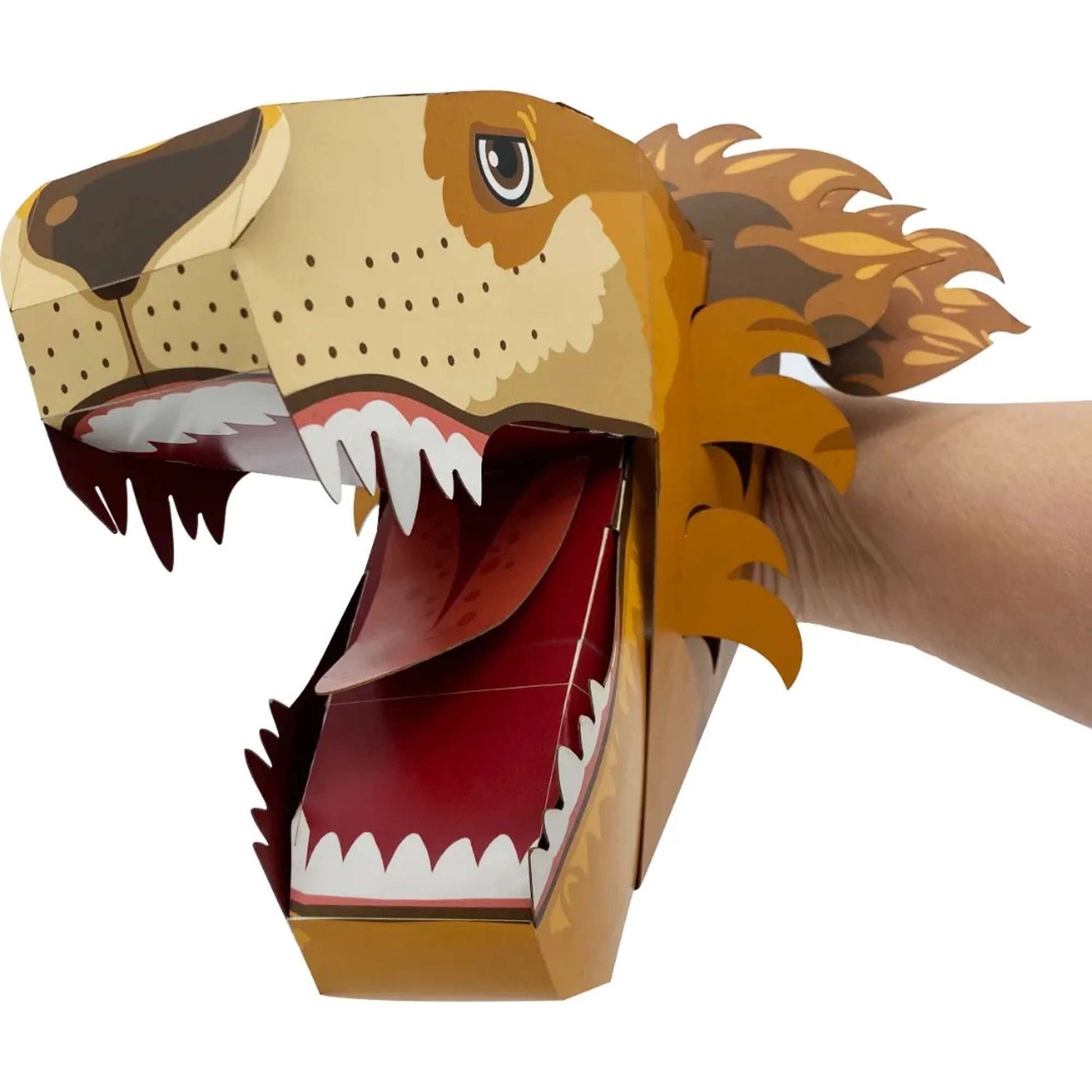 Lion Puppet Craft Kit - Toby Tiger
