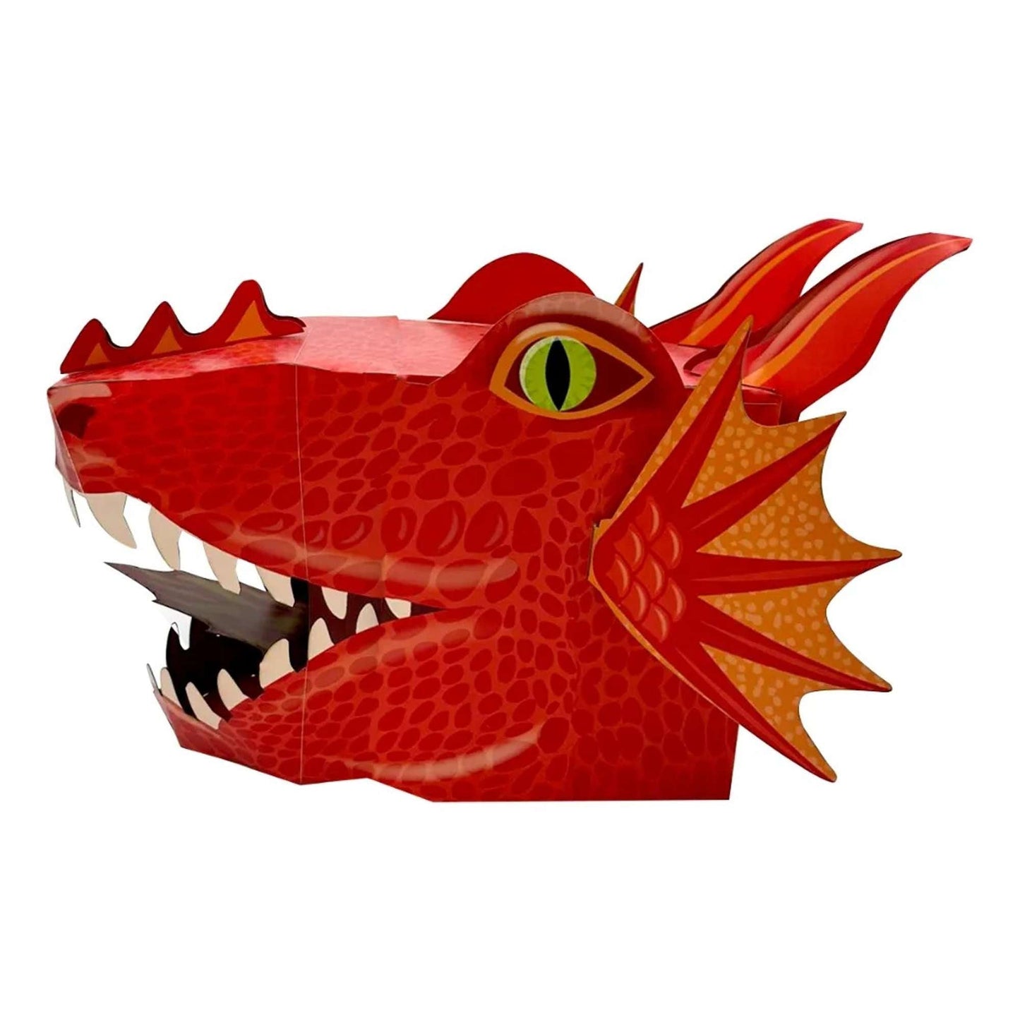 Red Dragon 3D Mask Craft Kit - Toby Tiger
