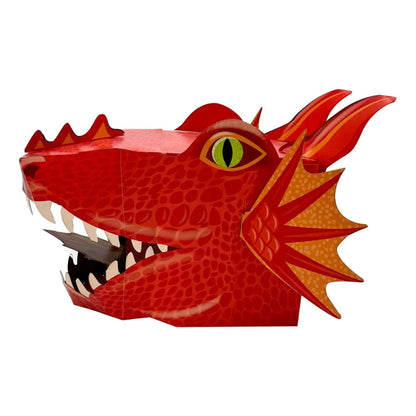 Red Dragon 3D Mask Craft Kit - Toby Tiger