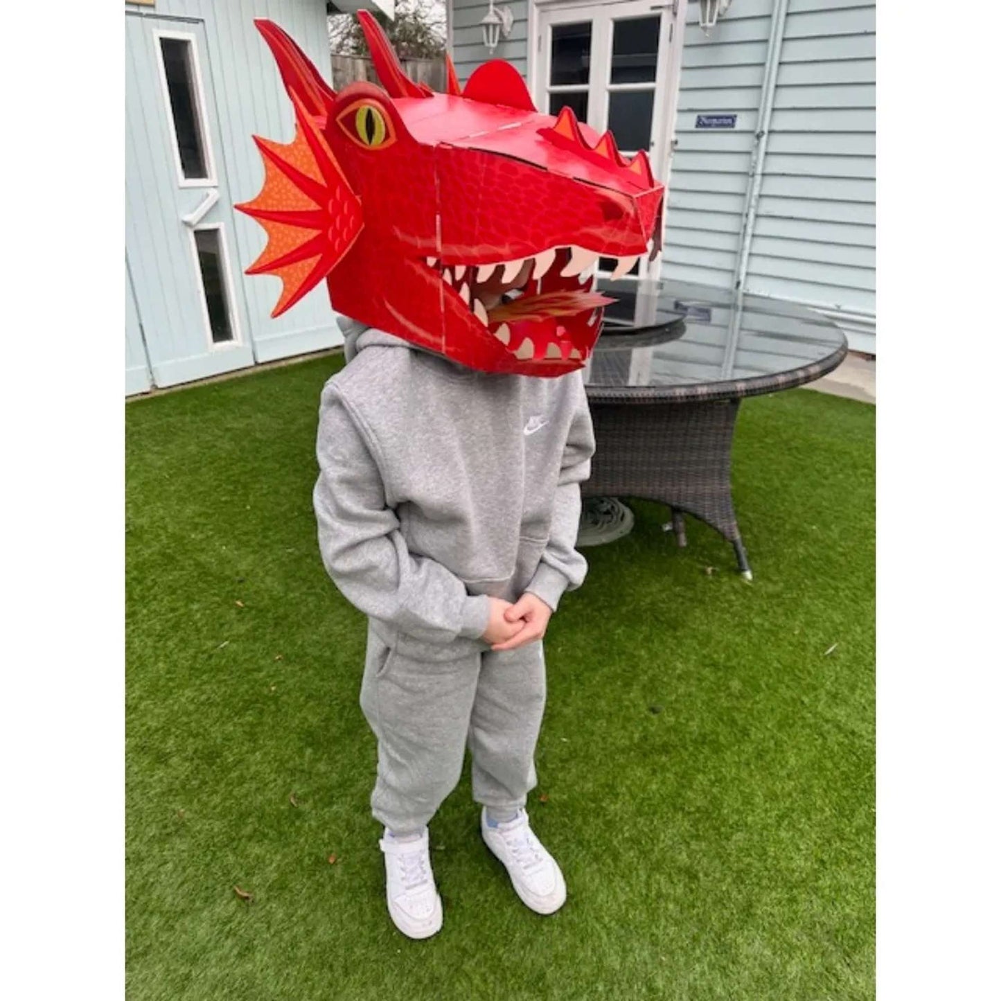 Red Dragon 3D Mask Craft Kit - Toby Tiger