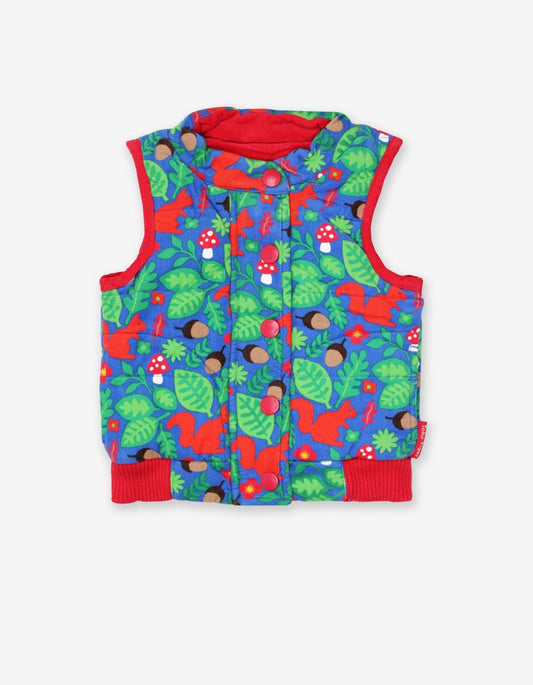 Squirrel Cord Gilet - Toby Tiger UK Retail