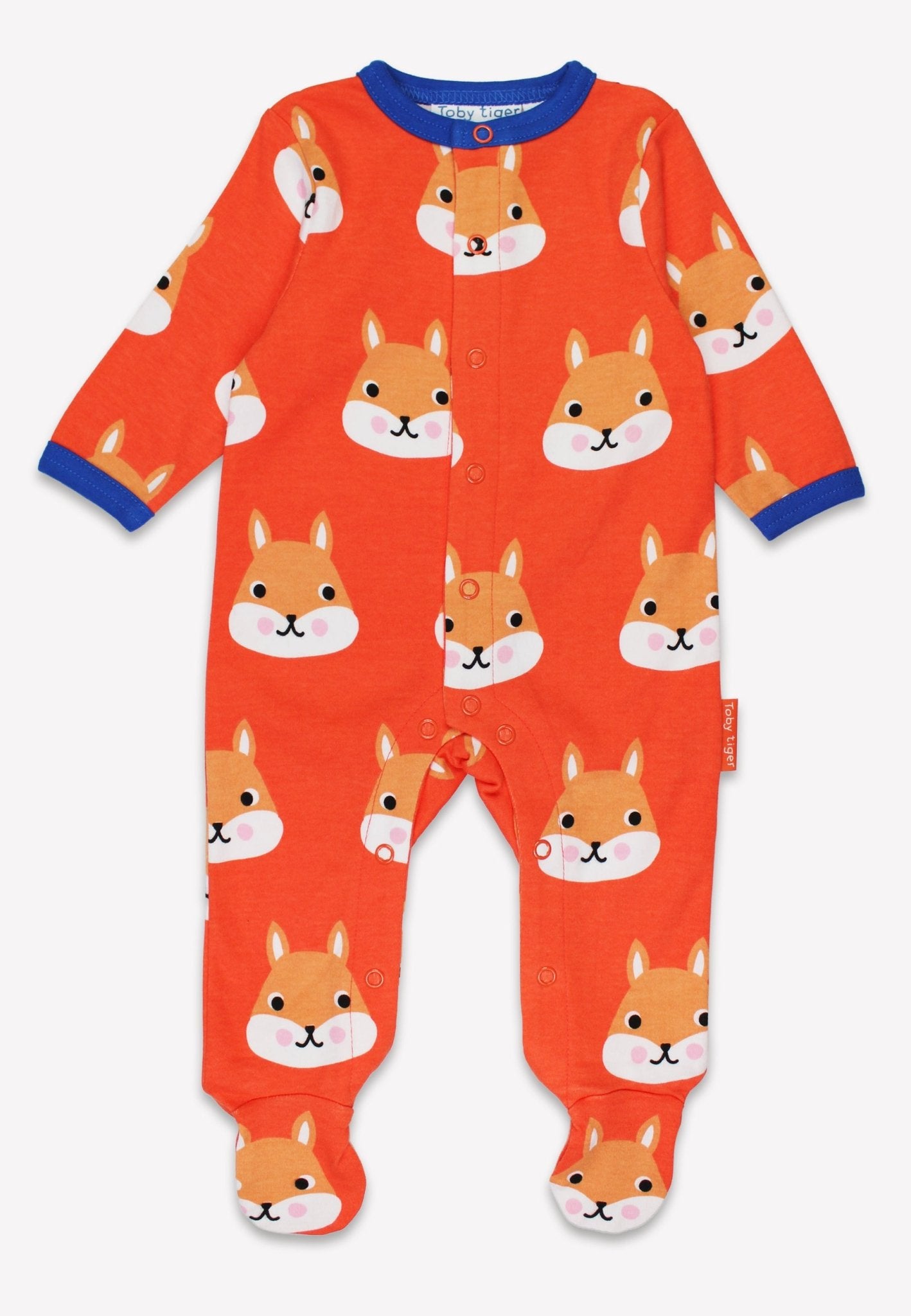 Organic Squirrel Print Baby Gift Set - Toby Tiger