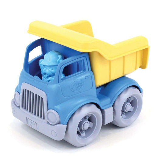 Yellow and Blue Dumper Truck Toy - Toby Tiger
