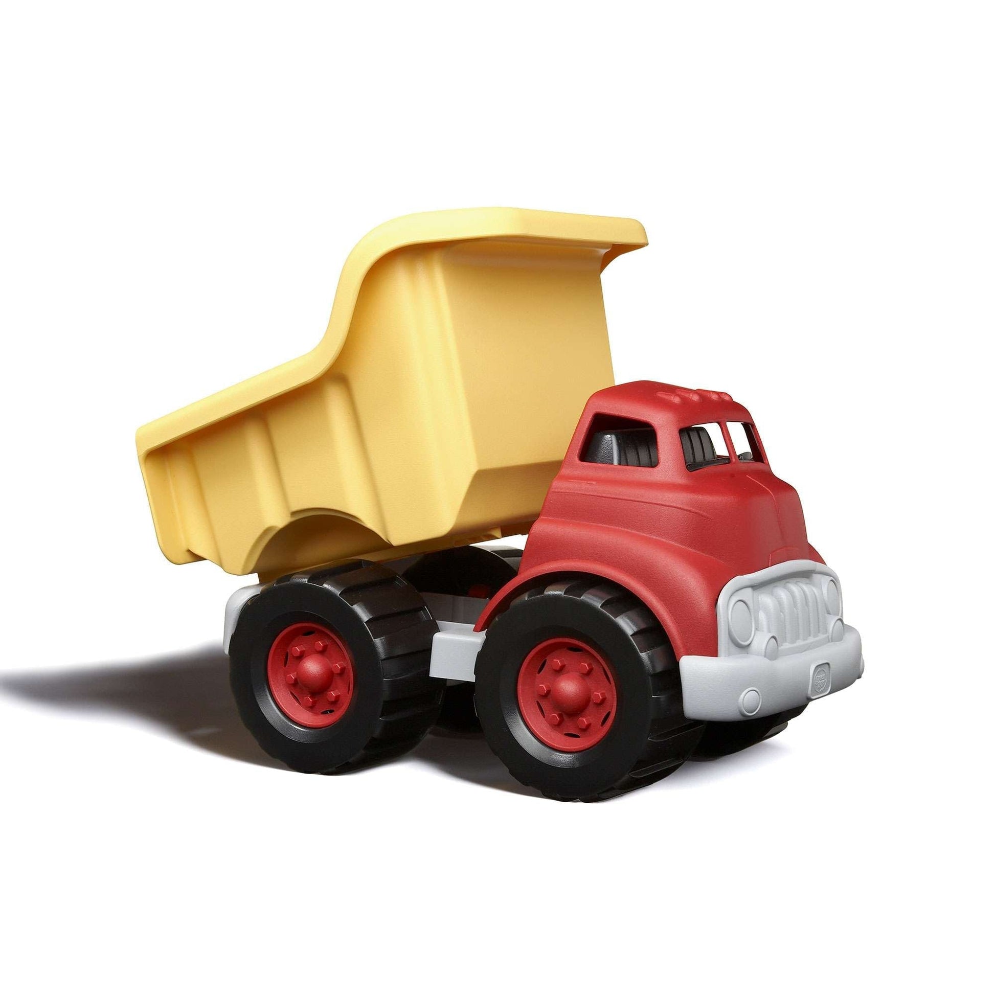 Red and Yellow Dumper Truck Toy - Toby Tiger UK