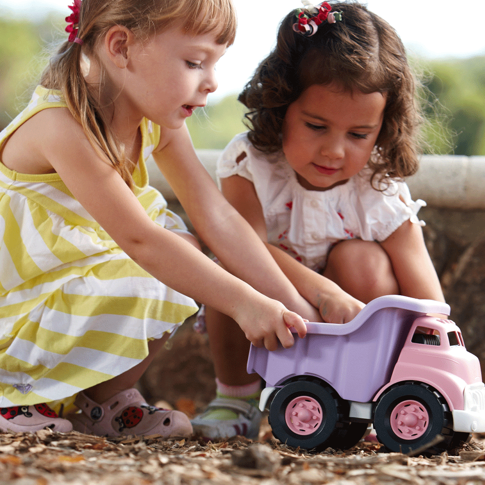 Pink Dumper Truck Toy (Eco Toy) - Toby Tiger