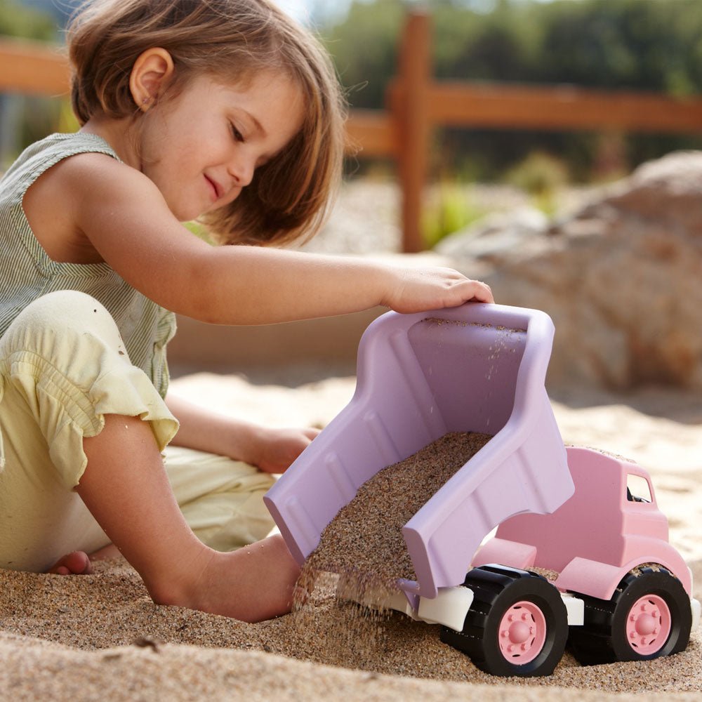 Pink Dumper Truck Toy (Eco Toy) - Toby Tiger