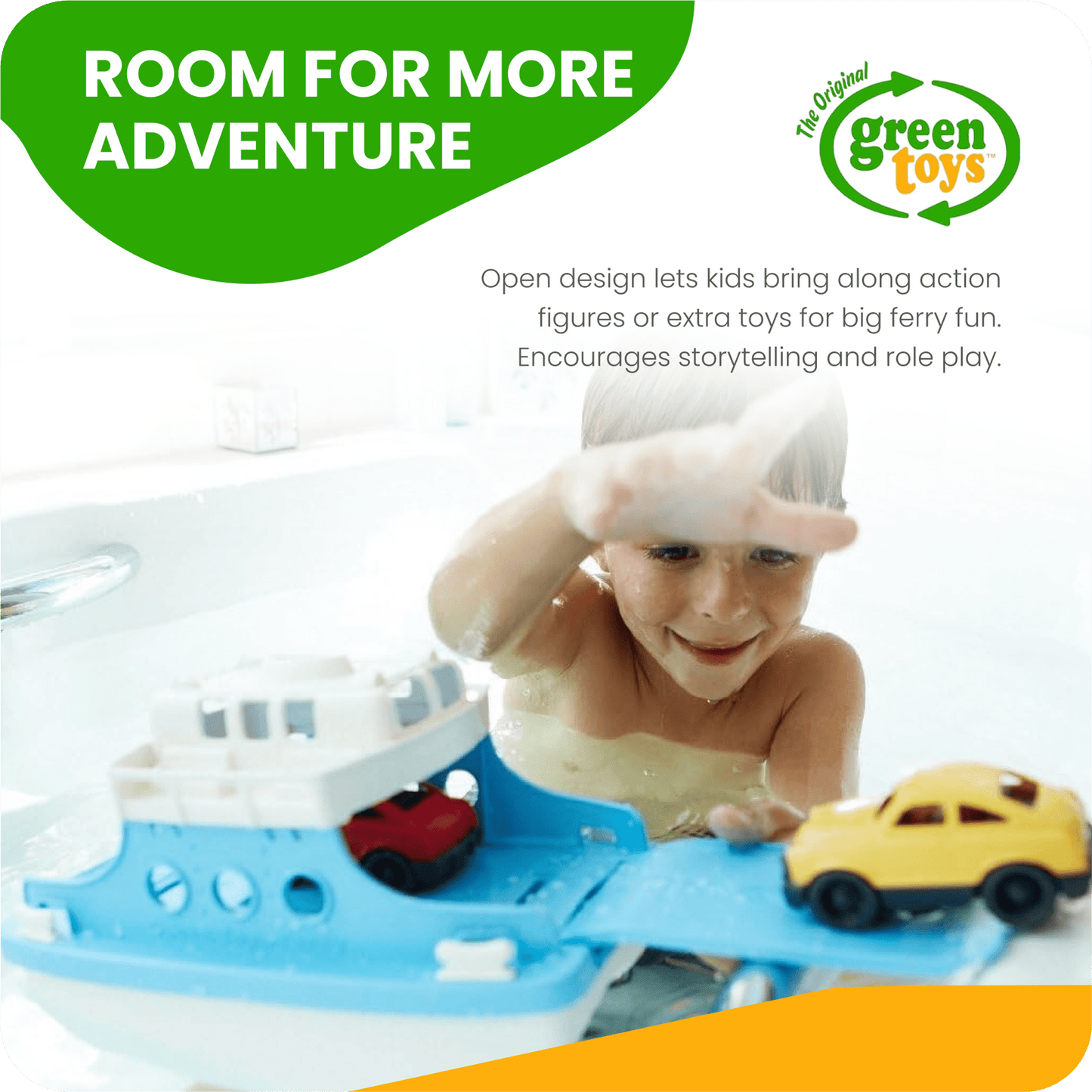 Ferry Boat with Cars - Toby Tiger