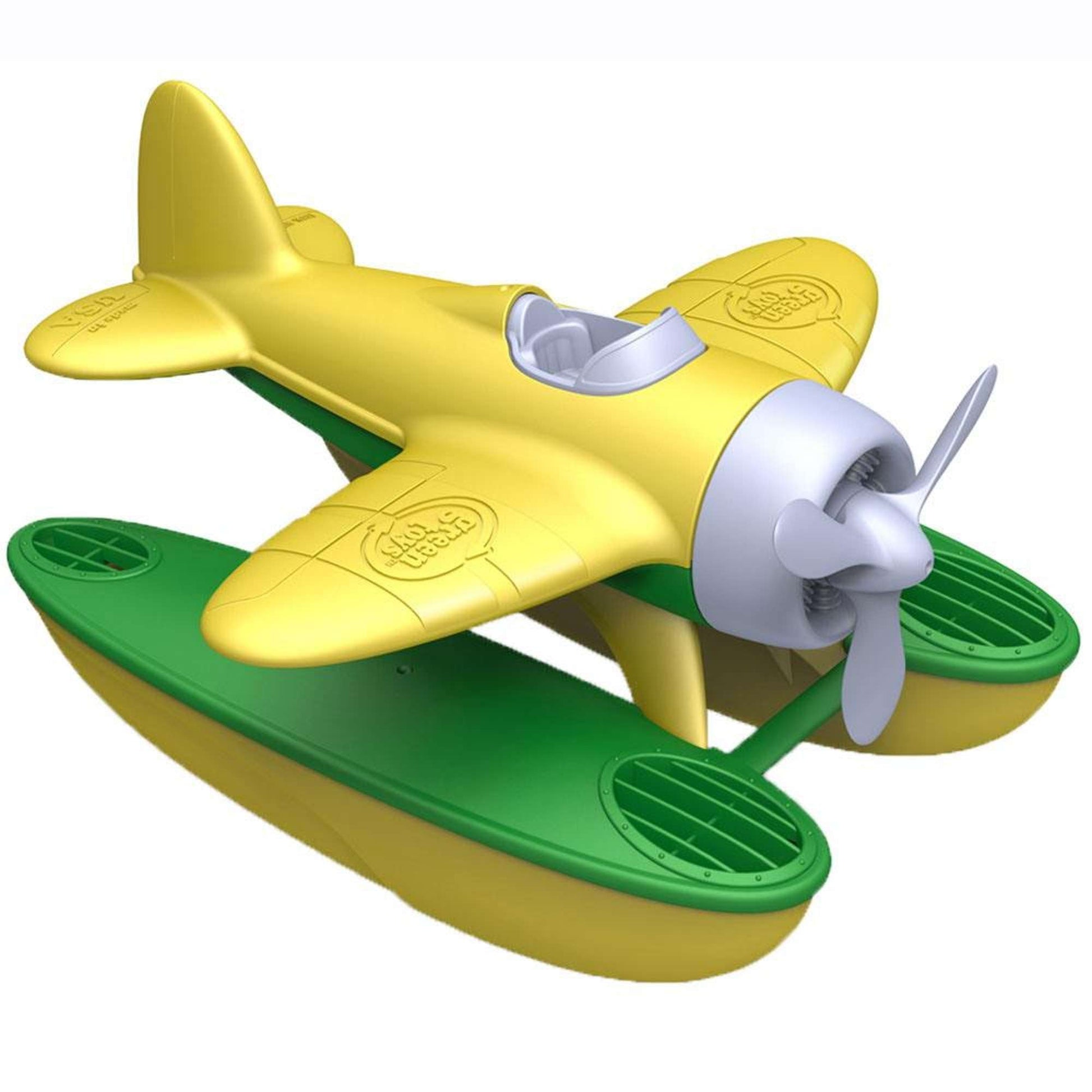 Yellow and Green Seaplane - Toby Tiger