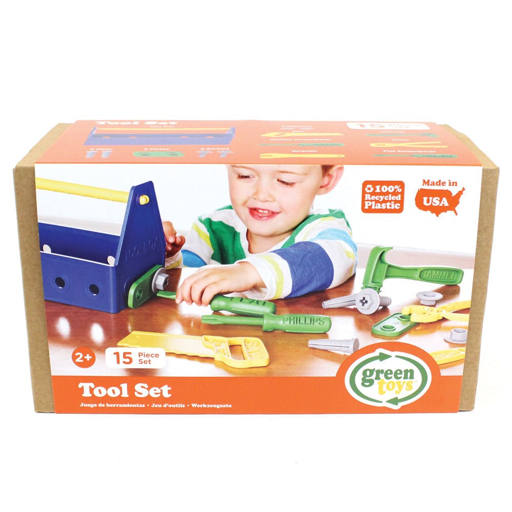 Blue Tool Toy Set (Eco Toy) - Toby Tiger