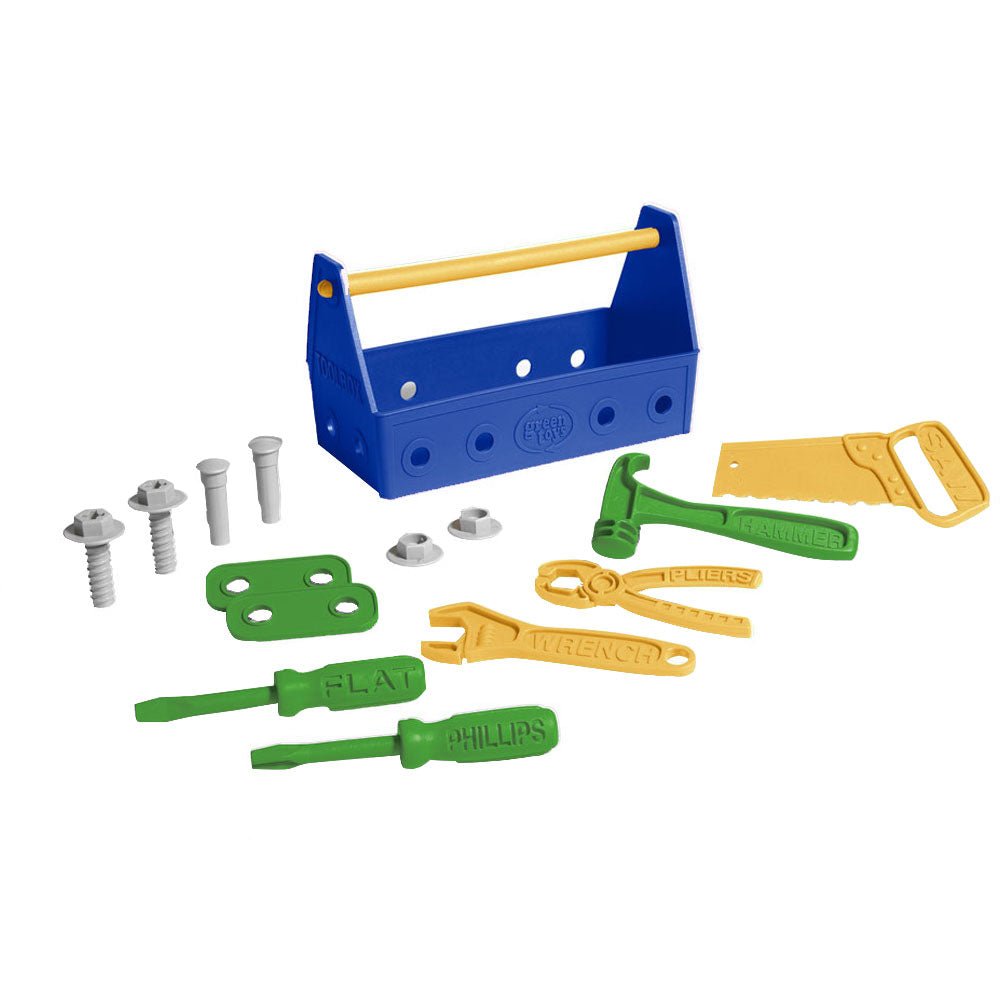 Blue Tool Toy Set (Eco Toy) - Toby Tiger