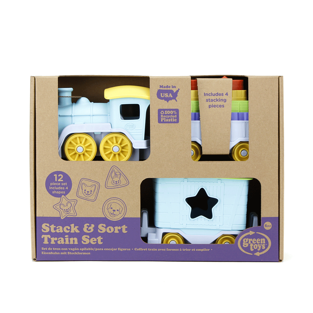 Stack & Sort Train (Eco Toy) - Toby Tiger