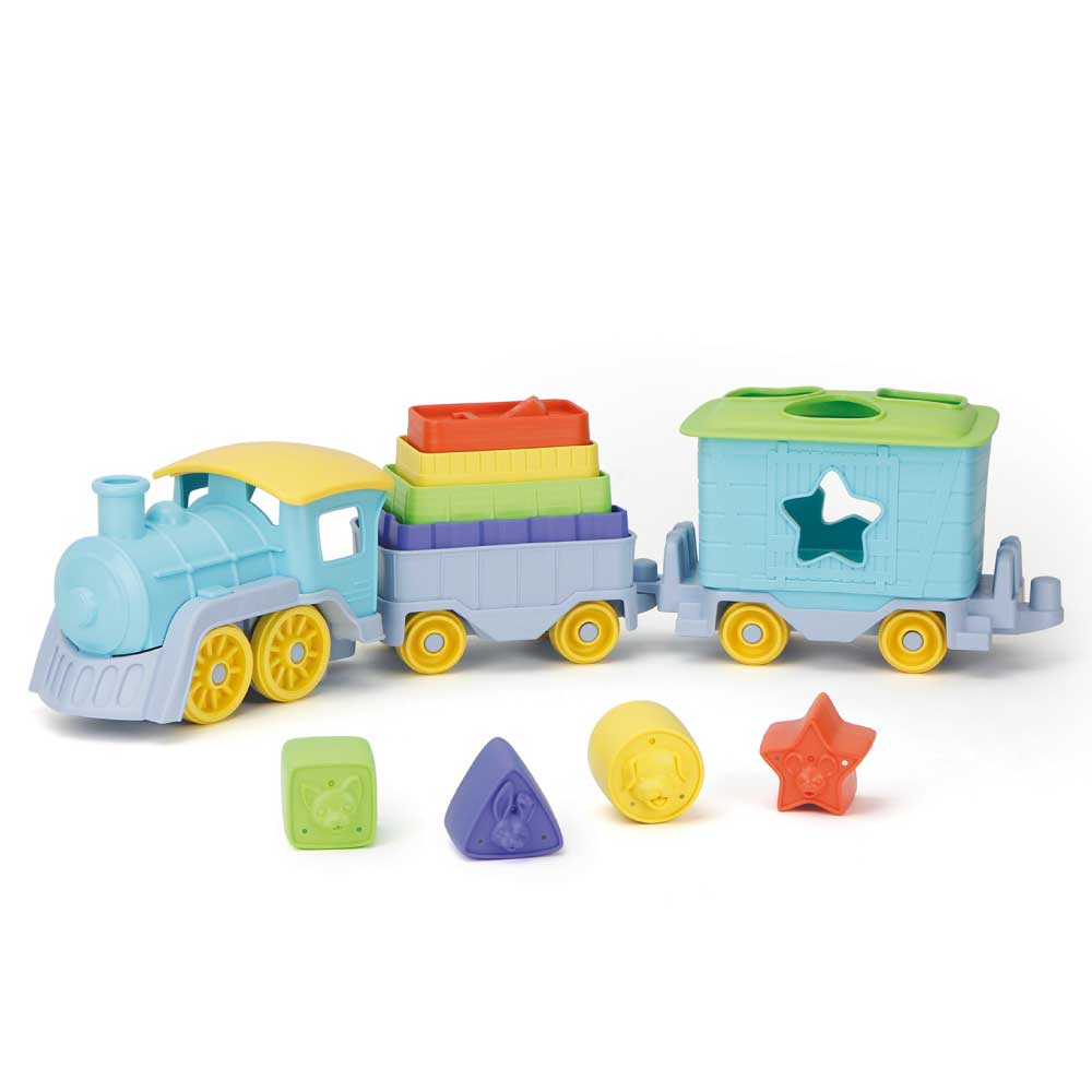 Stack & Sort Train (Eco Toy) - Toby Tiger