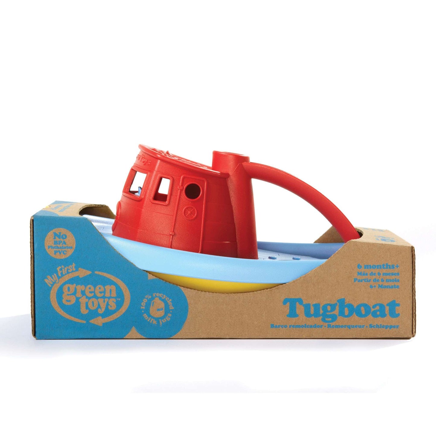 Tugboat (Red) - Toby Tiger UK