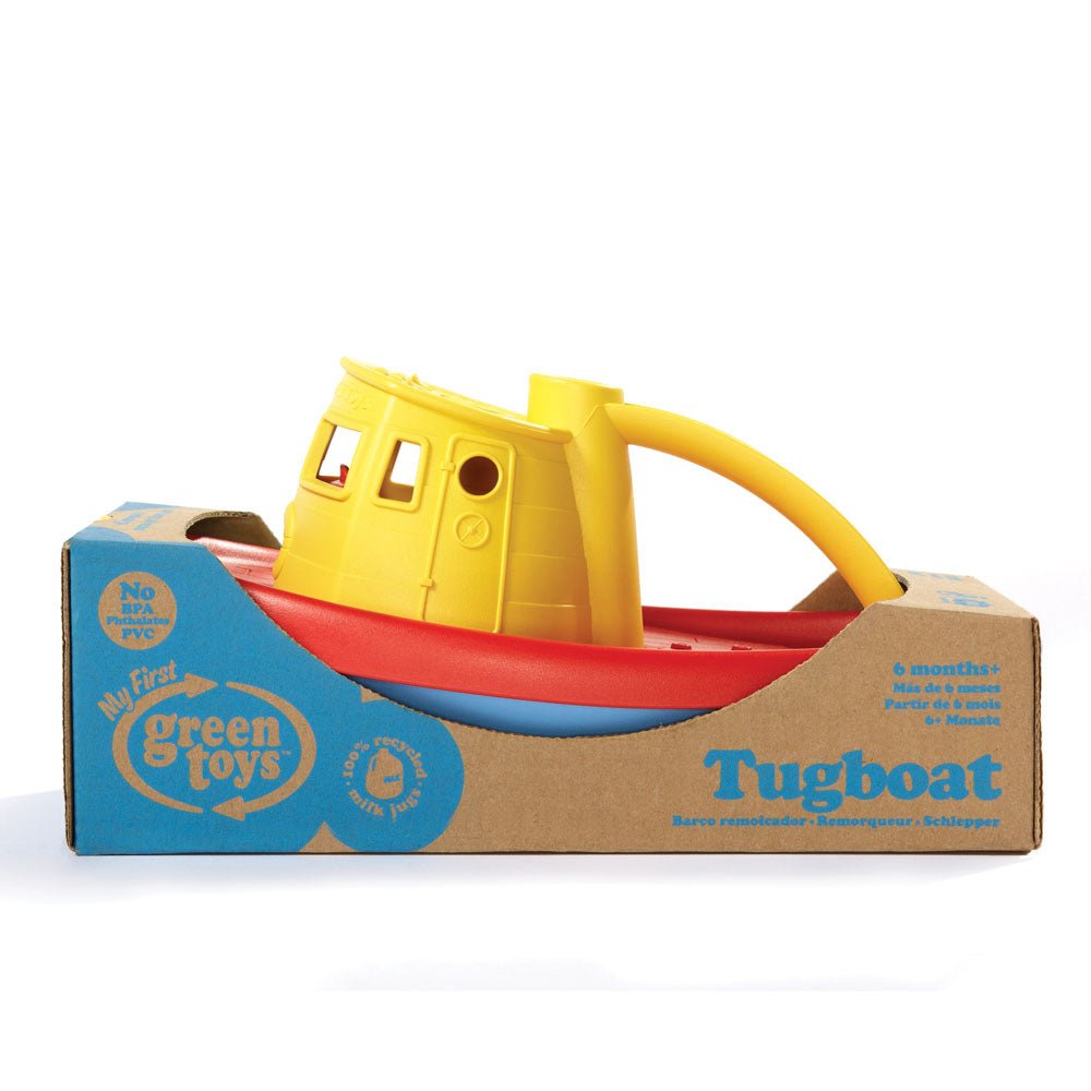 Tugboat (Yellow) - Toby Tiger