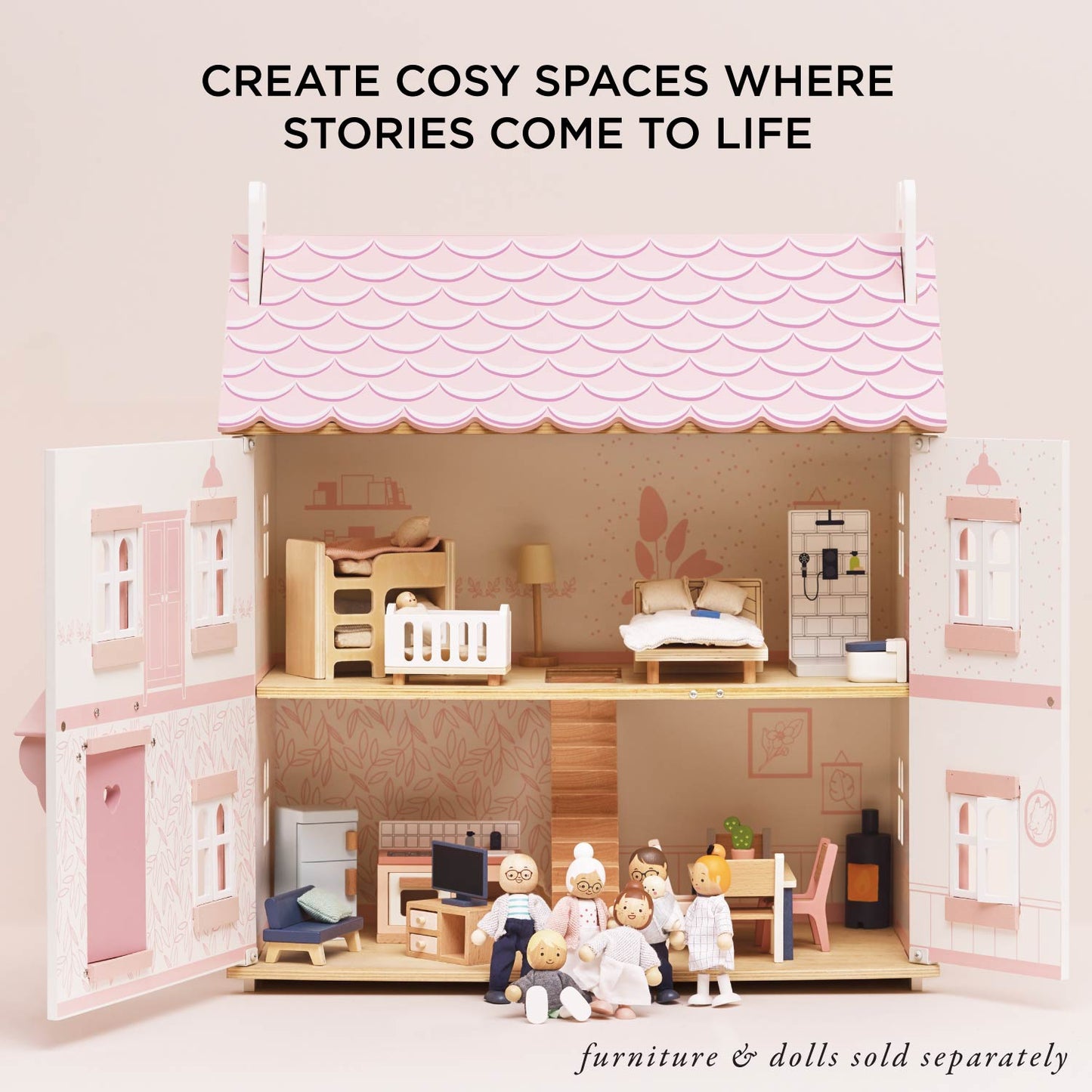 Sophie's Wooden Dolls House - Toby Tiger