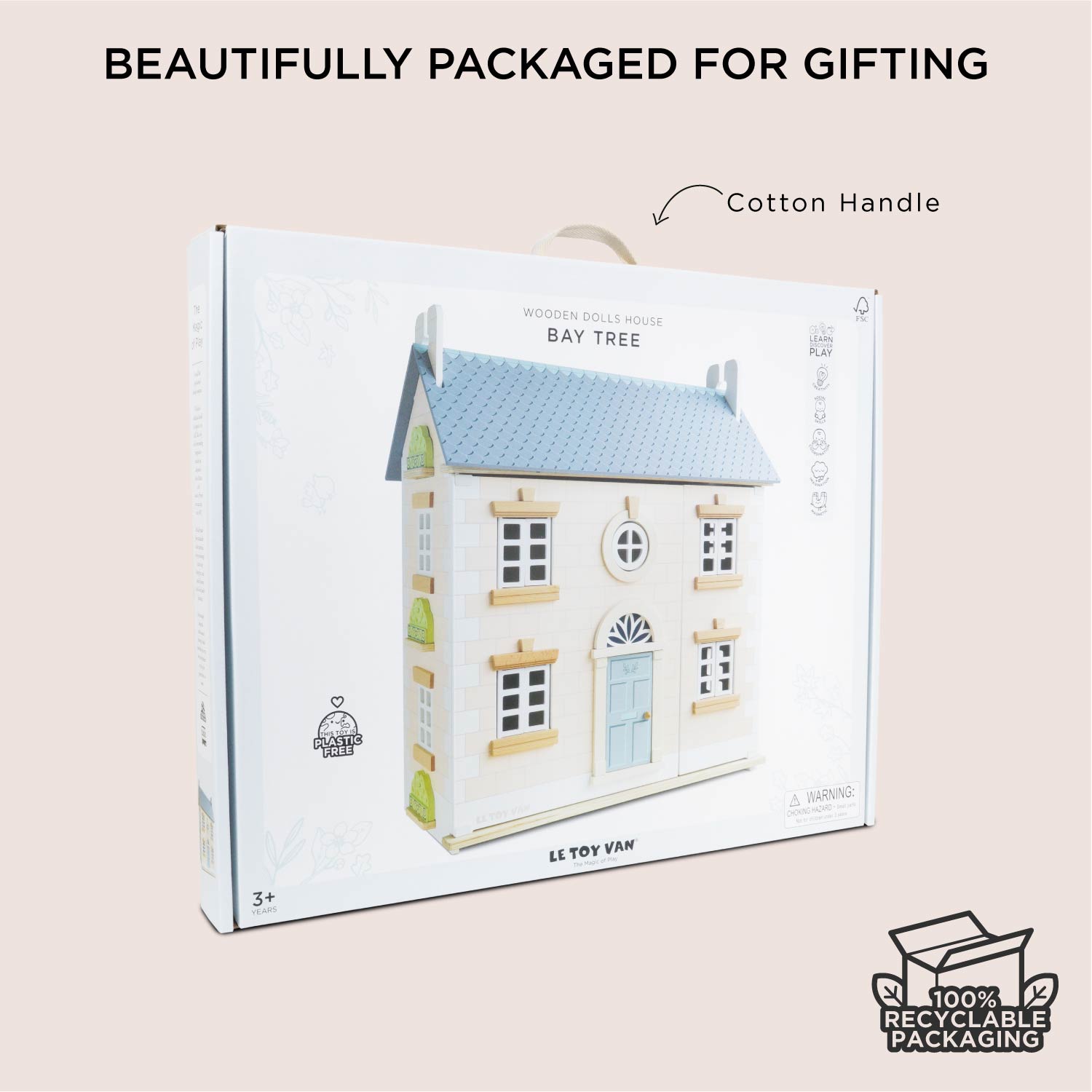 Bay Tree Wooden Dolls House - Toby Tiger