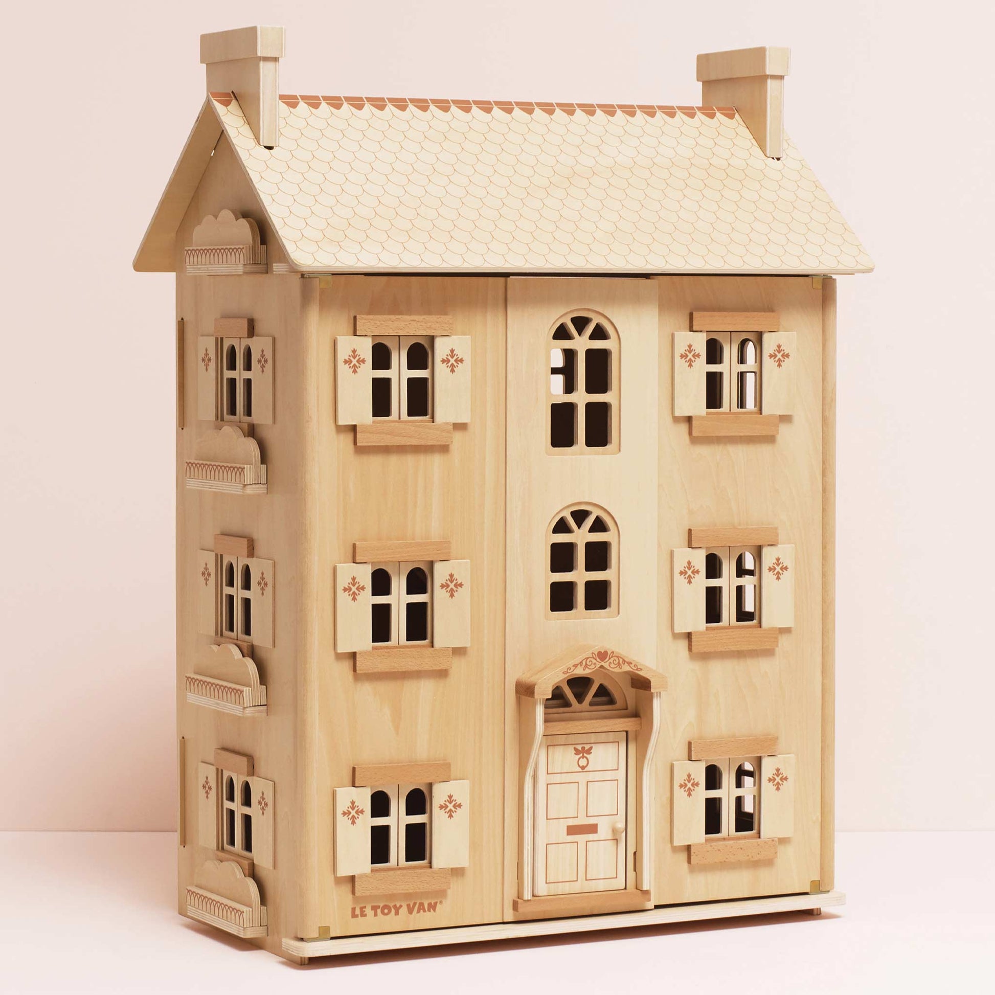 The Grand Natural Wood Dolls House - Toby Tiger