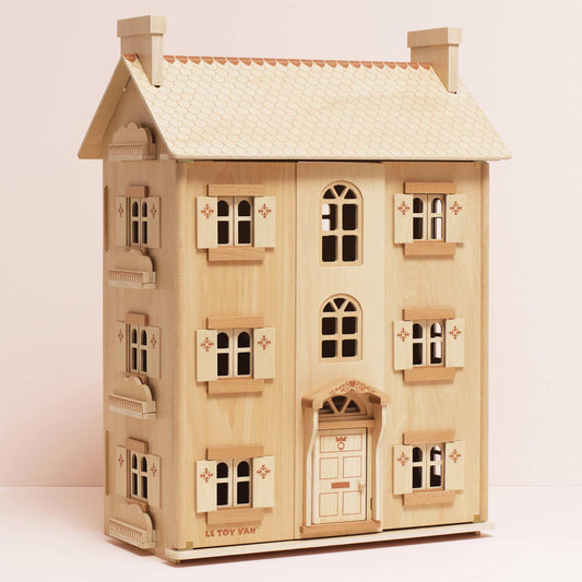 The Grand Natural Wood Dolls House - Toby Tiger