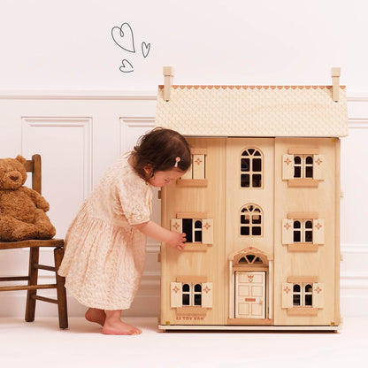 The Grand Natural Wood Dolls House - Toby Tiger