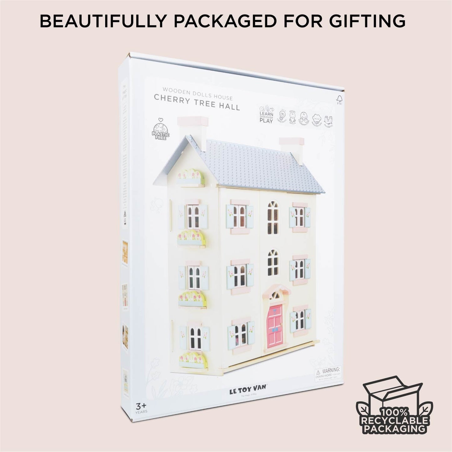 Cherry Tree Hall Wooden Dolls House - Toby Tiger