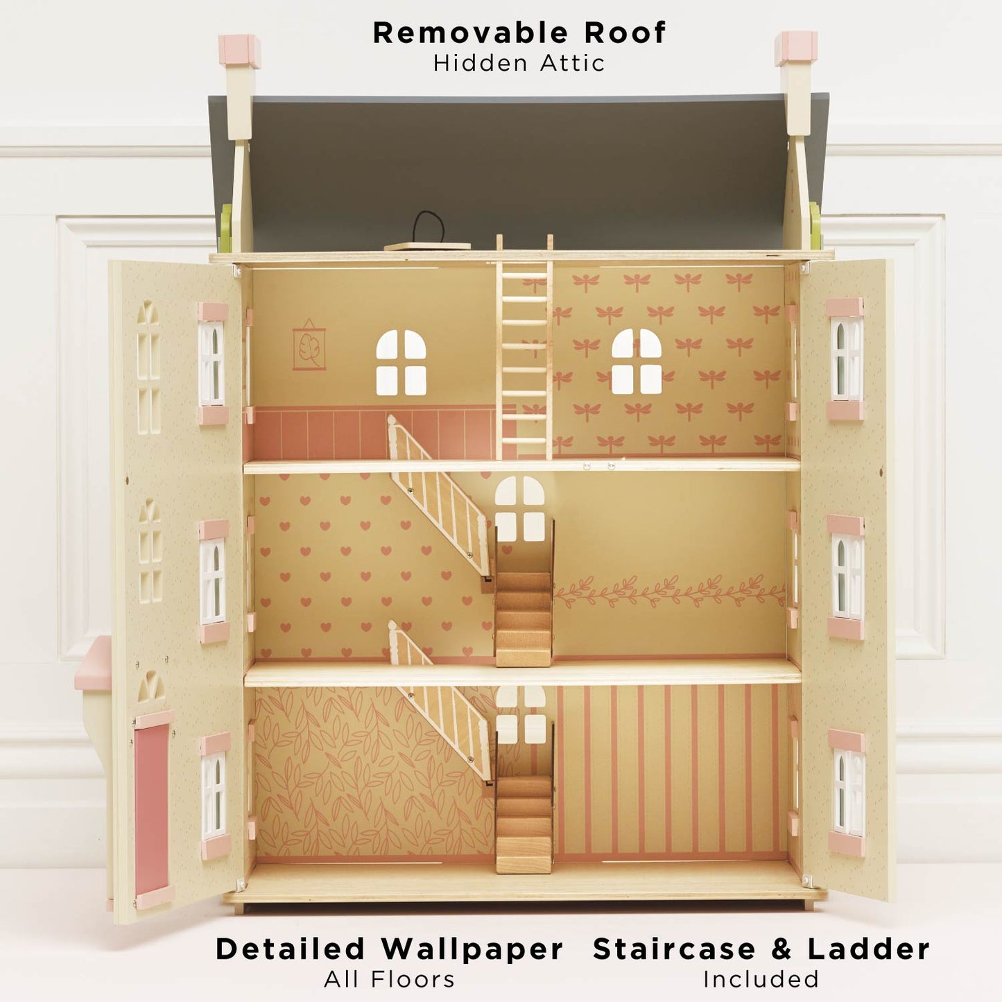 Cherry Tree Hall Wooden Dolls House - Toby Tiger