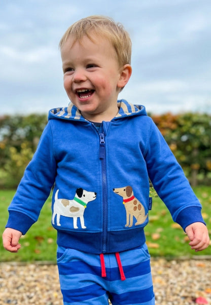 Organic Dog Applique Hoodie