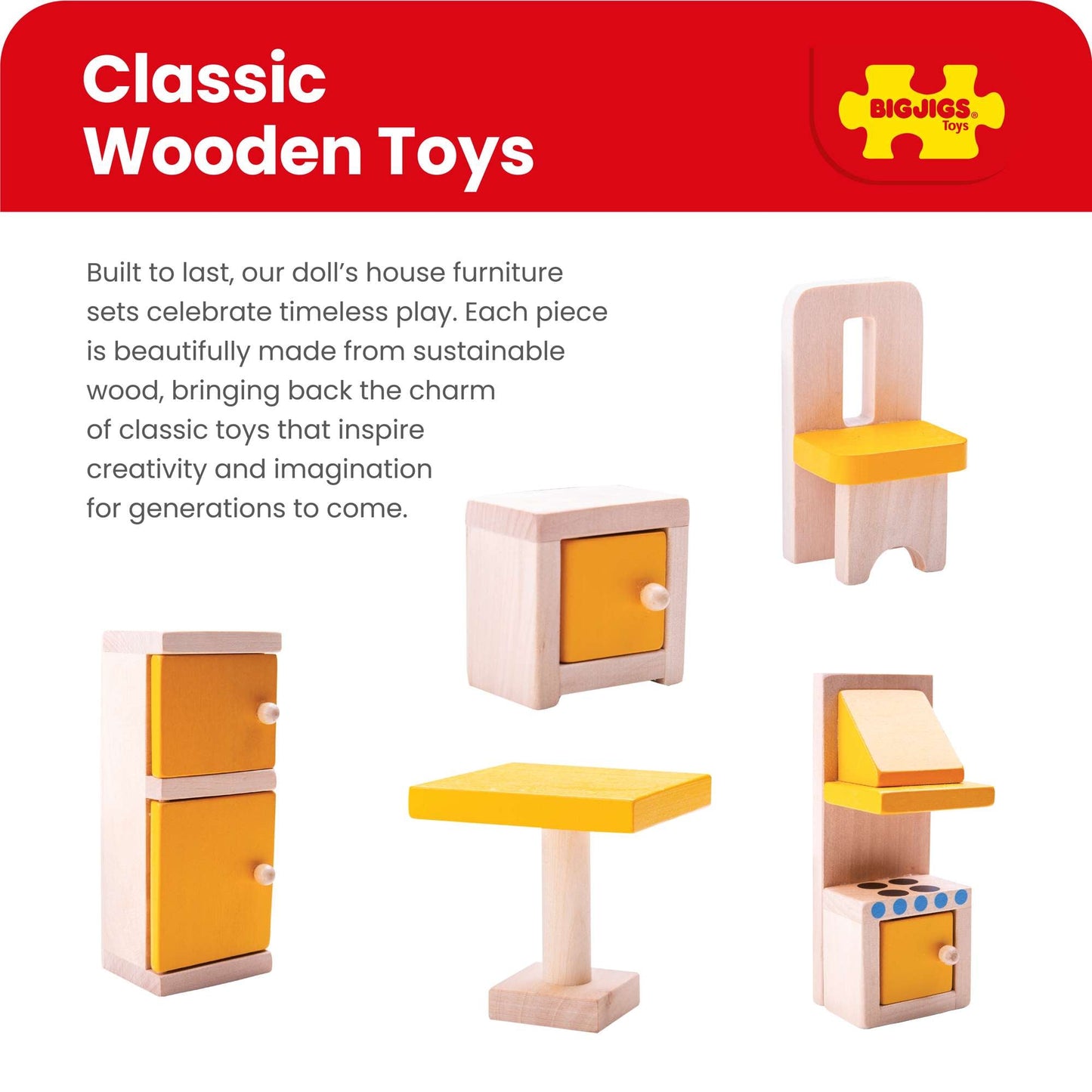Dolls Furniture Set - Toby Tiger UK