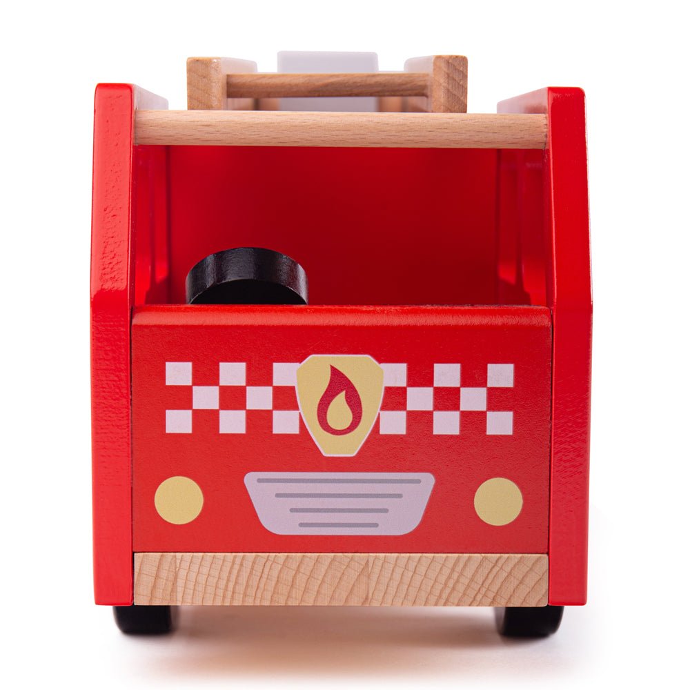 City Fire Engine Toy - Toby Tiger UK Retail